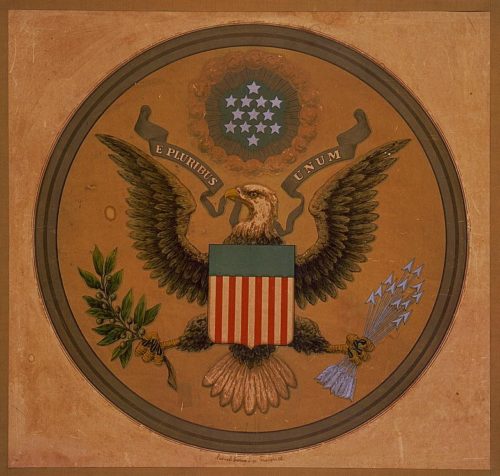 E pluribus unum the great seal of the United States of America